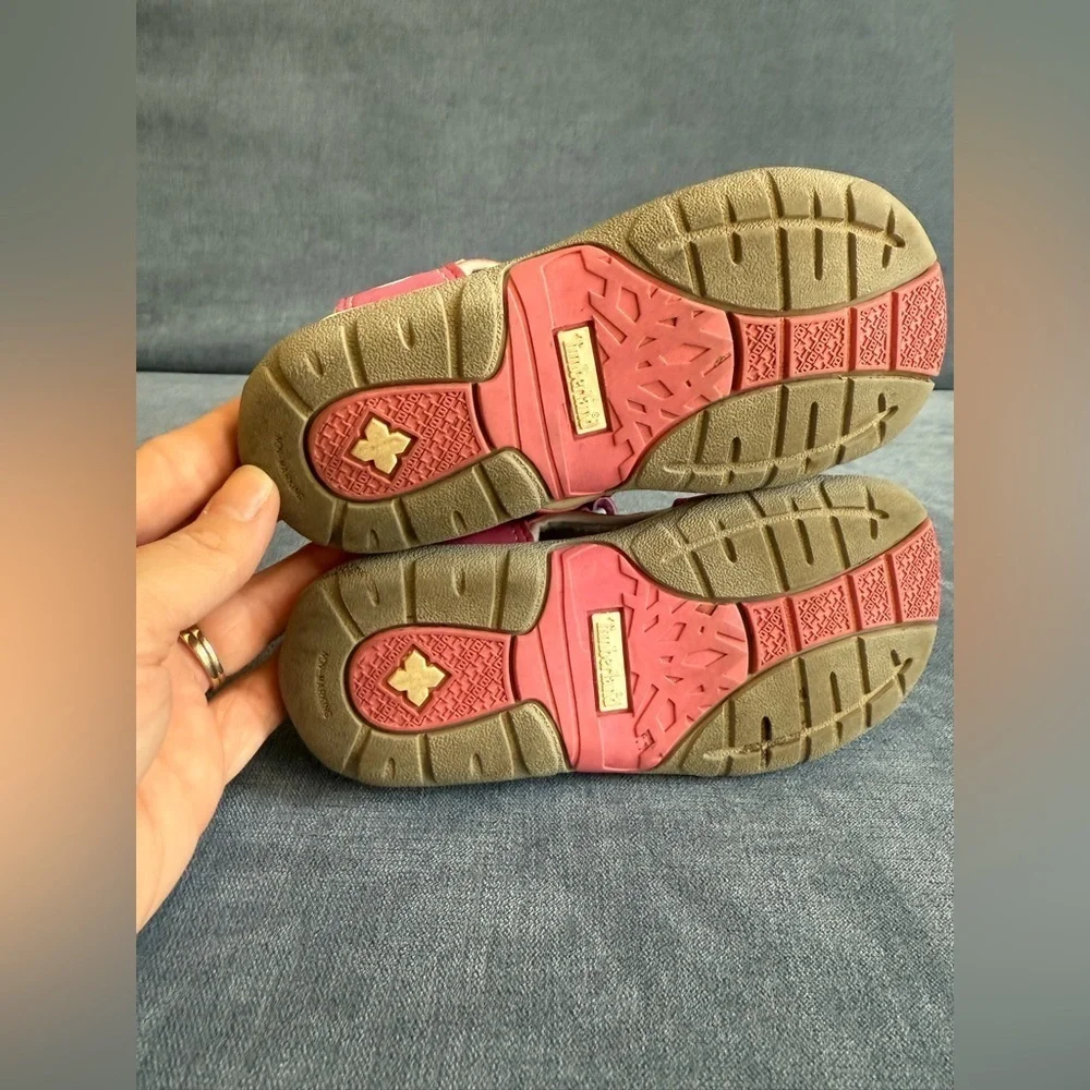 Timberland Juniors Adventure Seeker Strap Sandal Toddler Girls SZ 11 Pink Casual